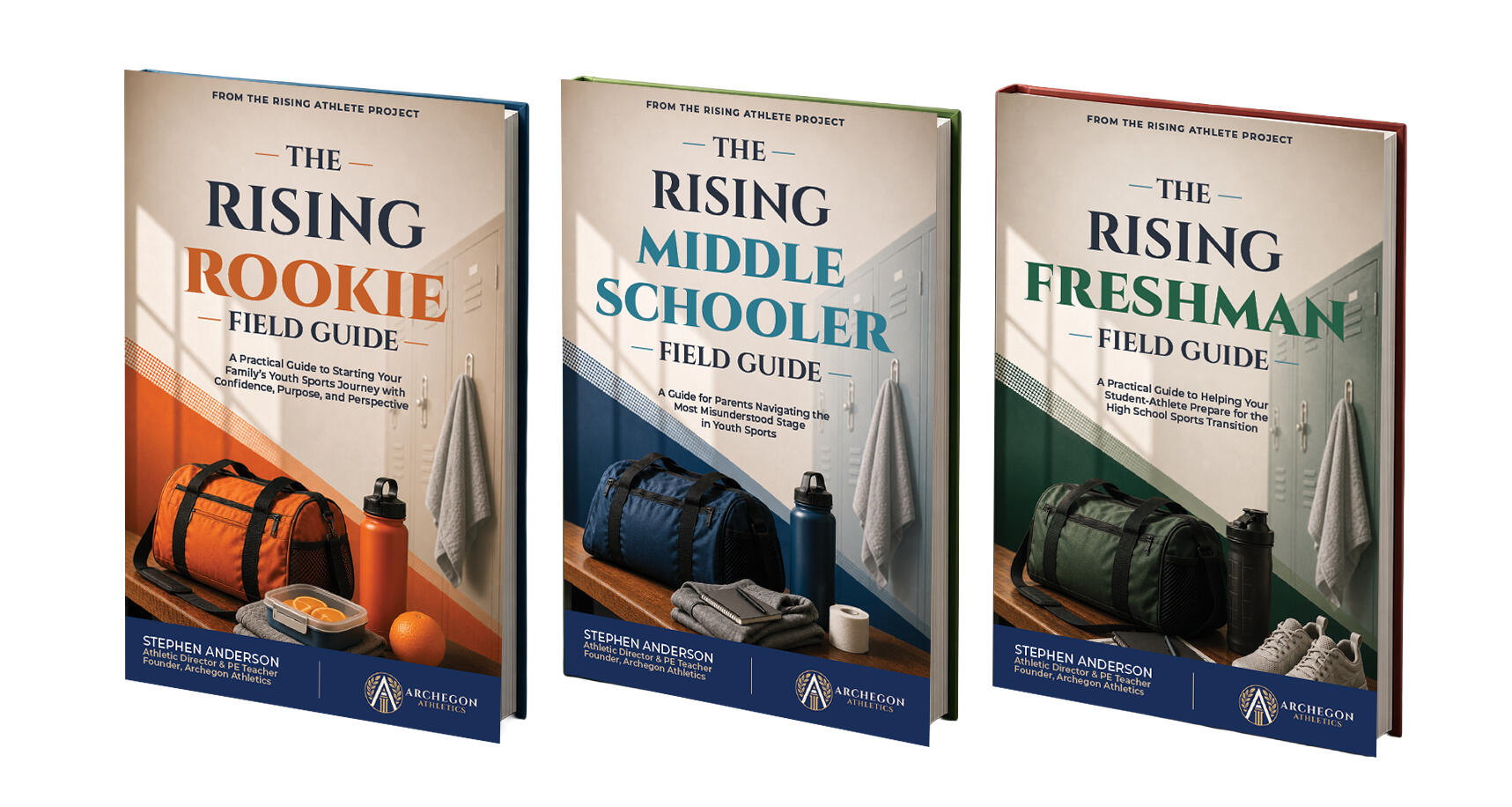 Rising Athletic Collection Rising Athlete Collection with Rising Rookie, Rising Middle Schooler, and Rising Freshman in one bundle deal